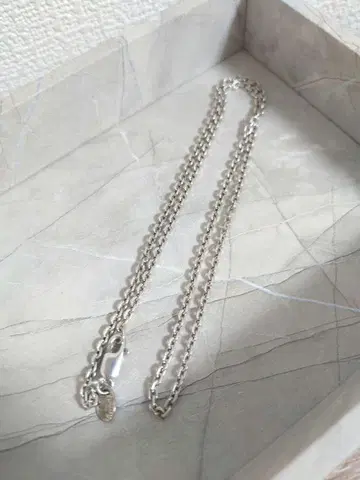 SAAD silver925 체인 목걸이 45cm