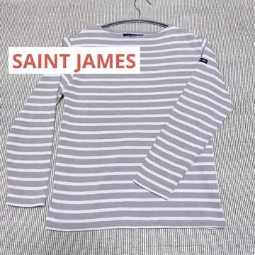 SAINT JAMES 웨쌍 보더 티셔츠