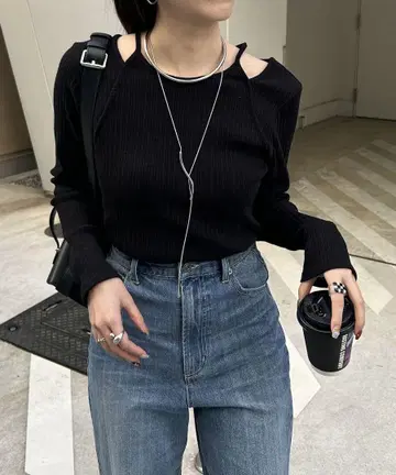 카프리슈 마쥬 아메스리 레이어드 리브 T