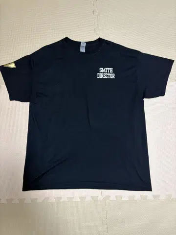 SMITH DIRECTOR 구제 의류 T셔츠 블랙
