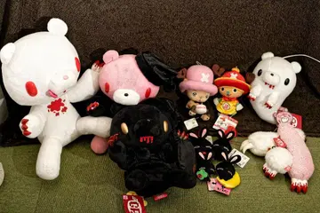 그루미와 Love 토끼와 초파와 marie 봉제 인형 세트