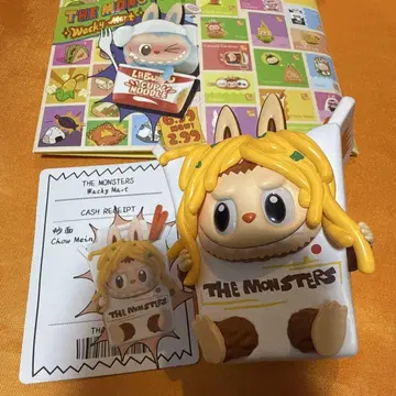 LABUBU THE MONSTERS Wacky Mart 피규어