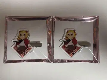 귀멸의 칼날 니지겐노모리 아크릴 헤어 클립