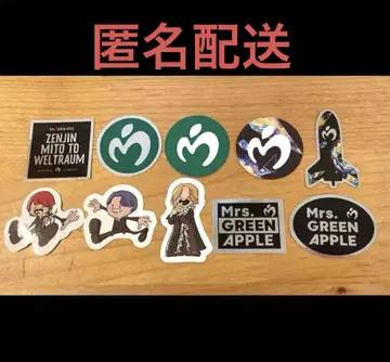 Mrs. GREEN APPLE 젠진미도와 웰트라우무 스티커