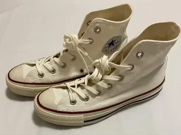 컨버스 올스타 하이컷 화이트 23.5cm