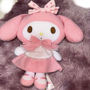 마이멜로디 봉제 인형 약 30cm 핑크 후류