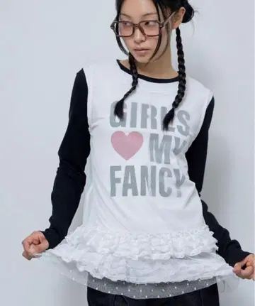 fancy club 도트 레이어드 드레스