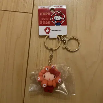 간사이 만박 헬로키티 최애 컬러 입체 키링 나리키리 미야쿠미야쿠