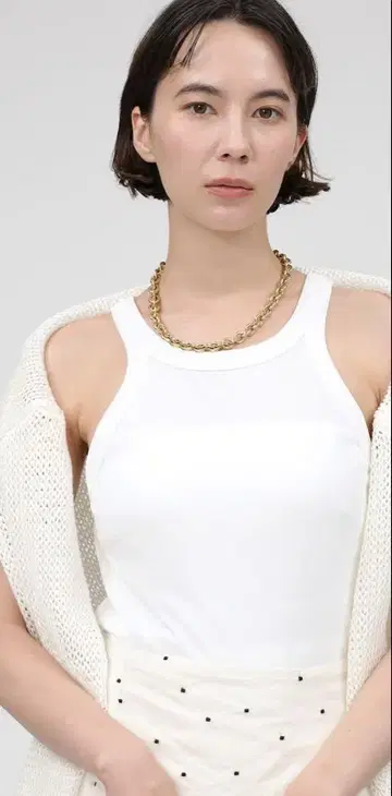 [ BABYLONE ] 강연 플라이 탱크탑_화이트