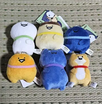 오분구토이잇쇼 리본 마스코트 키체인 6종