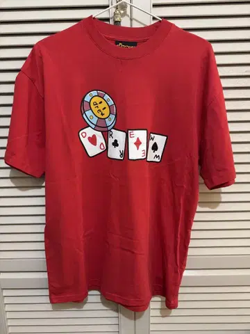 drew house 티셔츠 XS 빨간색