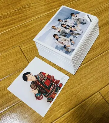 King & Prince 공식 사진 121장 묶음 판매 세트!
