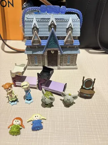안나, 엘사, 올라프 피규어 플레이 세트 Disney store