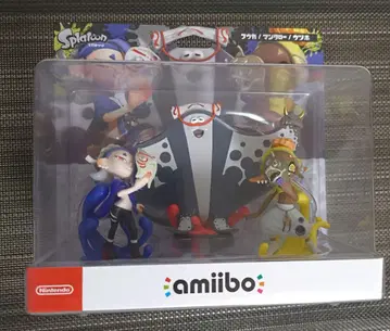 amiibo 스리미 연합 세트 후우카 우츠호 만타로 스프라툰