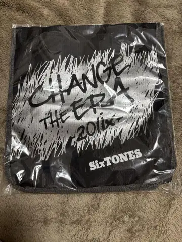 SixTONES CHANGE THE ERA 투어백 토트백