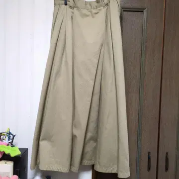 Dickies 베이지 플레어 스커트 L 사이즈