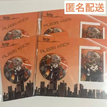 Alban Knox   Noctyx 캔뱃지 폴라로이드 4개