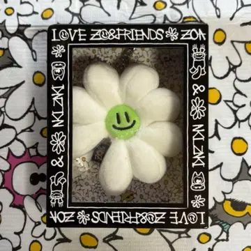ZO&FRIENDS ZOA A&NE 데이지 봉제 인형 키링