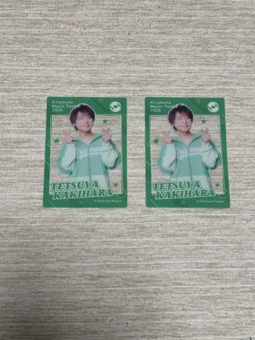 Kiramune 마네키네코 클리어 카드 카키하라 테츠야 묶음 판매