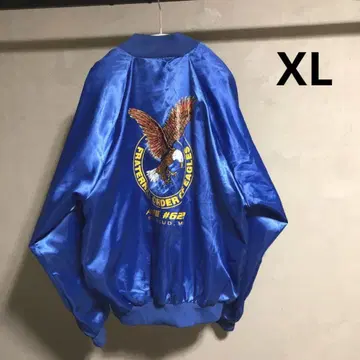 USA제 80~90s WHANG 바시티 자켓 XL 빈티지