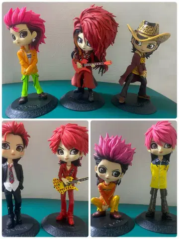 hide qposket 피규어 XJAPAN 7체 묶음 판매