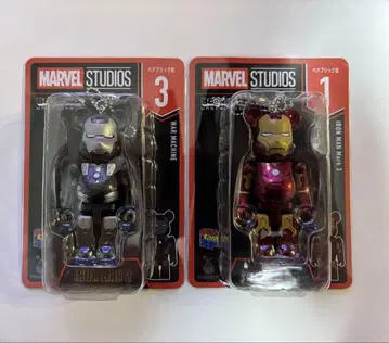 MARVEL Happy 복권 BE@RBRICK 베어브릭상 1&3