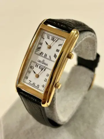 Swiss GROVANA 그로바나 디어타임 쿼츠 손목시계 작동품