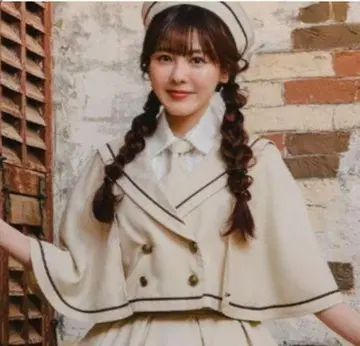 쿠루미 시마무라 콜라보 마린 아카데미아 시리즈 케이프 3L 베이지