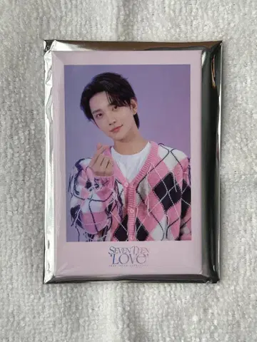 SEVENTEEN LOVE 스퀘어 캔뱃지 조슈아 지수