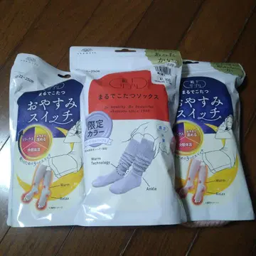 okamoto 양말 서플리 마루데코타츠 3족 세트