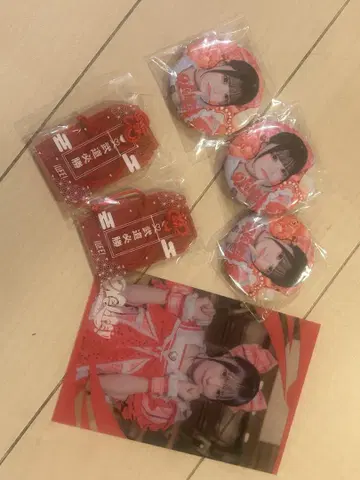 iLiFE! 무도관 복권 코코로하나 리리 아크릴 부적 캔뱃지 클리어 카드