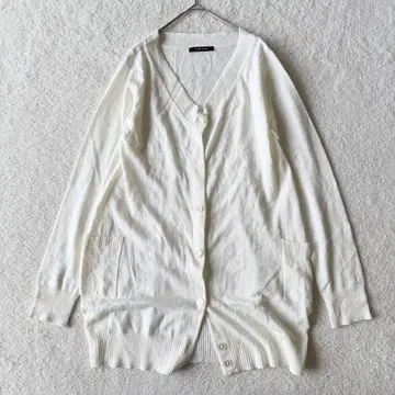 아즈 노우 아즈 아크릴 긴팔 가디건 롱 기장 택 포함 새상품 프리