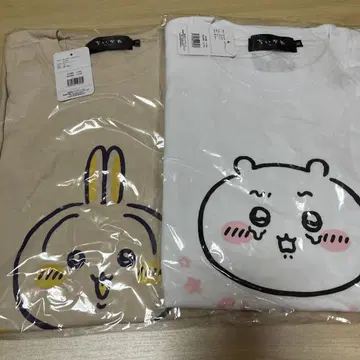 치이카와 (먼작귀) 롱T셔츠 XL 사이즈 치이카와, 토끼 2세트