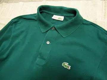 [레어] 프랑스제 LACOSTE 피케 셔츠 사이즈 3 그린