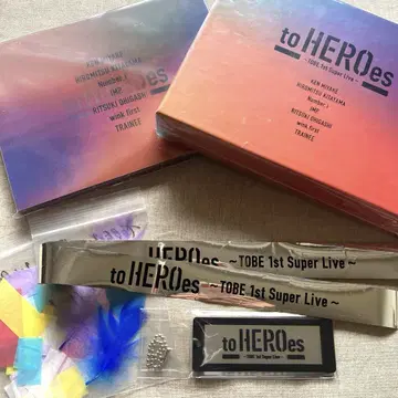 to HEROes TOBE 1st Super Live 돔 2장 덤