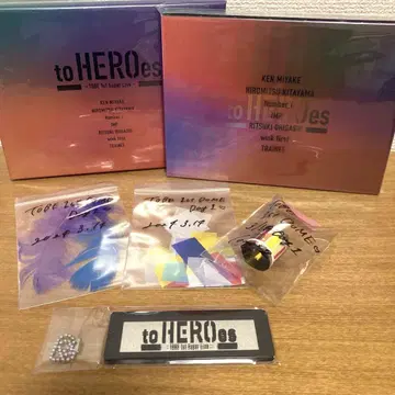 to HEROes TOBE 1st Super Live 돔 2 형태 은테