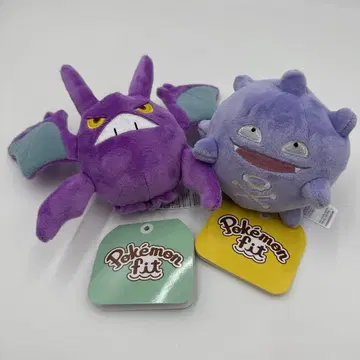 포켓몬 도가스 크로뱃 Pokemon fit 마스코트 2체 세트