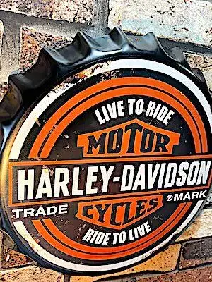 HARLEY-DAVIDSON 할리데이비슨 왕관 간판 DK0185