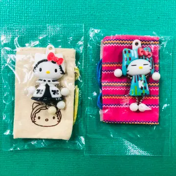 2002년제 레어 헬로키티 오네가이 카나에테! 공 체인 2개 세트