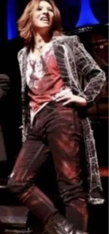 택 포함 새상품 YOSHIKI 착용 LGB 르그랑블루 데님 y2k