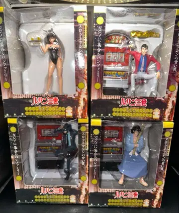 루팡 3세 일당 집합 피규어 슬롯 머신 Ver.