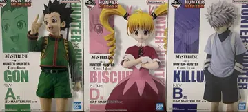 HUNTER x HUNTER 1번 복권 피규어 A상 B상 D상 3종 세트