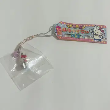지역 한정 키티 아키타 바바헤라 아이스크림 헬로키티 한정판 끈 스트랩