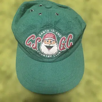 CAPTAIN SANTA 빈티지 캡 그린