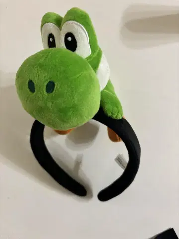 요시 머리띠 봉제 인형