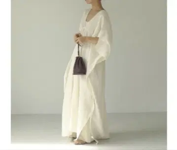 todayful Pintuck Caftan Dress 롱 원피스