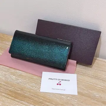 FRUTTI DI BOSCO 장지갑 알바 에메랄드 샴페인