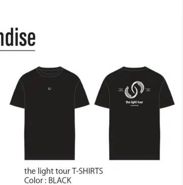 JJJ the light tour T-shirts BLACK L