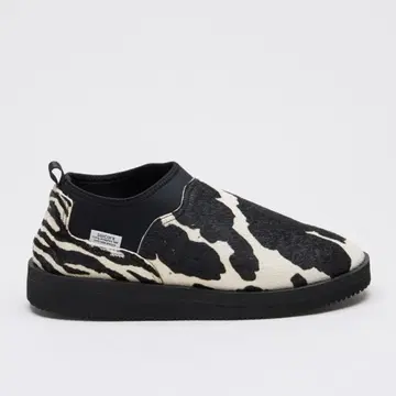 SUICOKE 카우 패턴 슬립온 RON-VHL-MID 23.5 cm