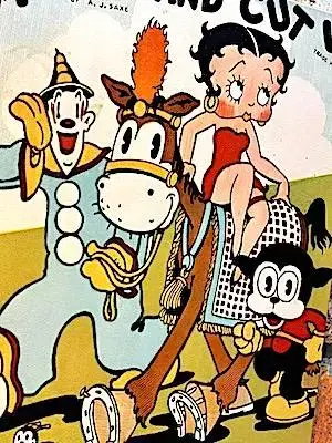 베티짱 굿즈 브리키 간판 Betty Boop 포스터 DK0182